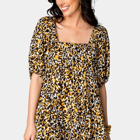 BECCA BABY DOLL SHORT DRESS - ALLEYCAT - Picture 4 of 7